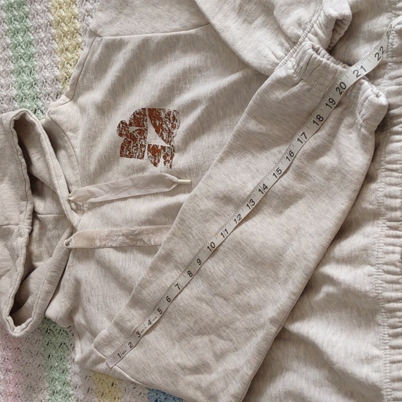 Daily Practice Size Medium Anthropologie Bright Side Cropped Hoodie - Picture 7 of 15